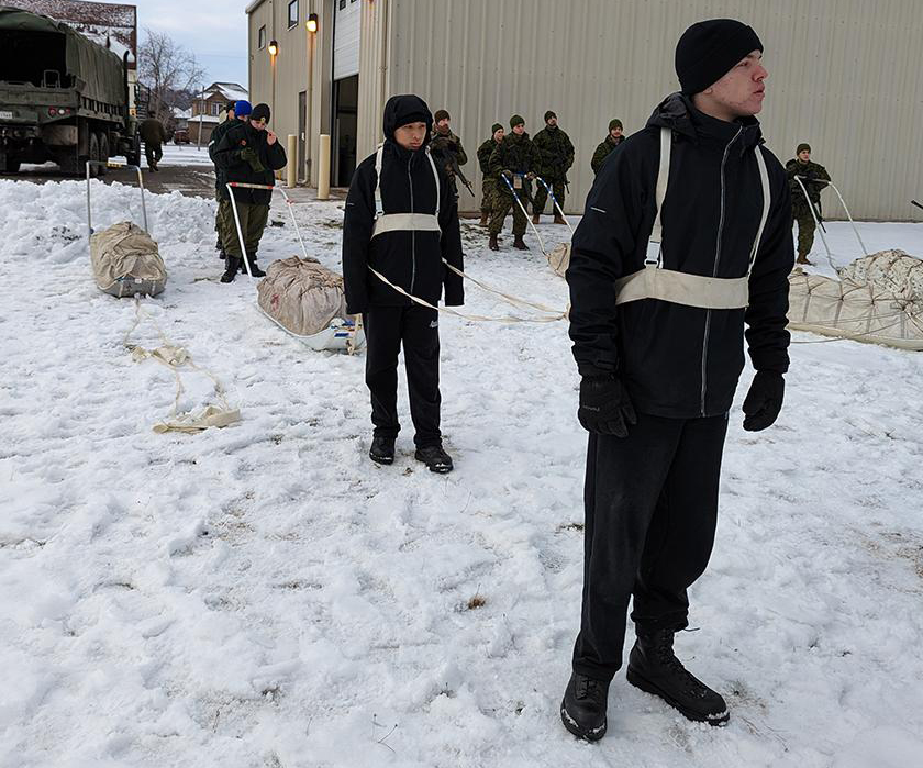 You are currently viewing Cadets Participate in Cold Weather Operator Course