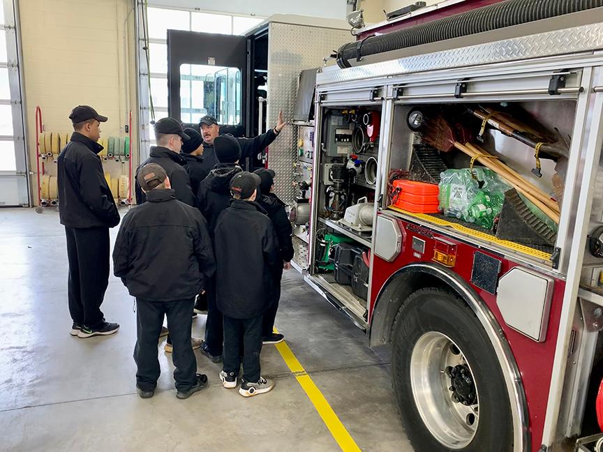 You are currently viewing RLA Students Tour Local Fire Station