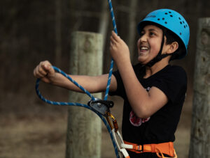 Read more about the article Learning Confidence and Responsibilty Through Climbing