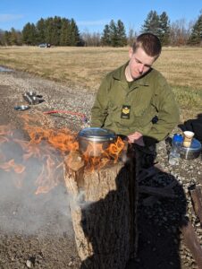 Read more about the article RCAC Cadets Learn To Build a Swedish Torch