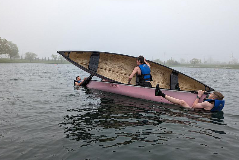 You are currently viewing RLA Students Learn Canoe Rescue Skills